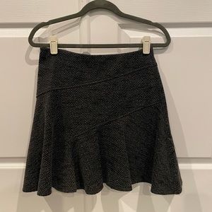 Loft Herringbone Knit Skirt